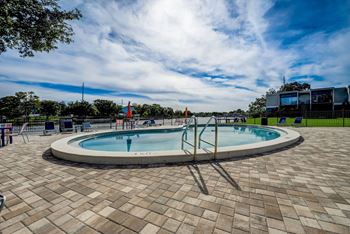 Swimming Pool at The Residences at Soho at 4009 N Howard Ave in Tampa, Florida